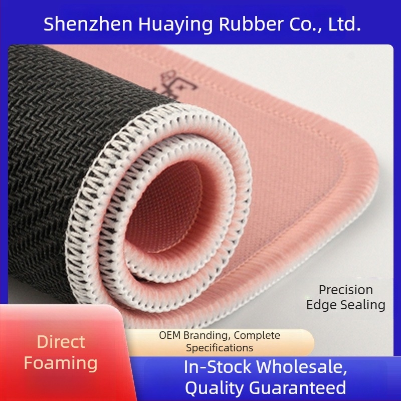 Διαφημιστικό μαξιλαράκι για ποντίκι με στήριγμα καρπού, φυσικός καουτσούκ, μονόπλευρο, αντιολισθητικό, μεταφορά θερμότητας, εκτύπωση λογότυπου διαθέσιμη