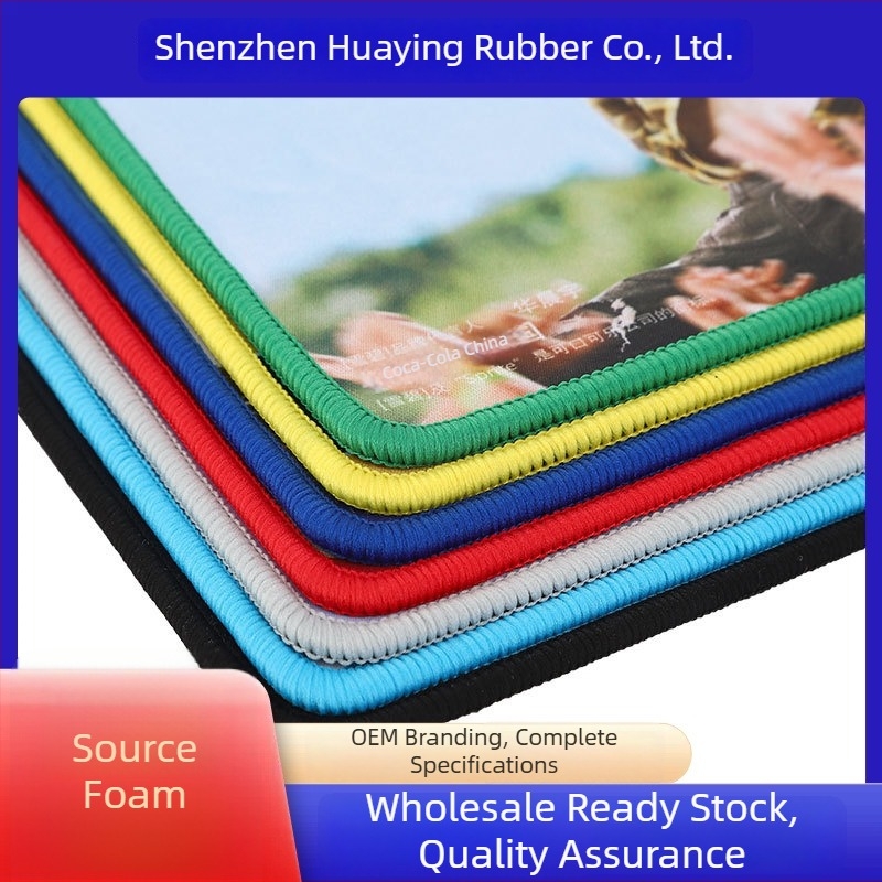 Διαφημιστικό μαξιλαράκι για ποντίκι με στήριγμα καρπού, φυσικός καουτσούκ, μονόπλευρο, αντιολισθητικό, μεταφορά θερμότητας, εκτύπωση λογότυπου διαθέσιμη