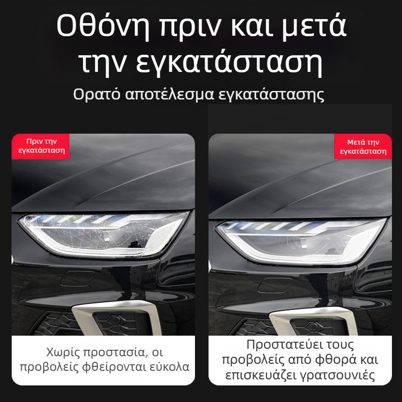 Υδρογέλη μεμβράνη προστασίας προβολέων για NIO ES8 ES7 ET5 ET7 ES6 EC6 – σκούρα μπροστινά φανάρια