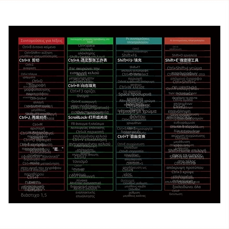 Pad ποντικιού από ύφασμα, αντιολισθητικό, μονοπλευρη, επιφάνεια γραφείου