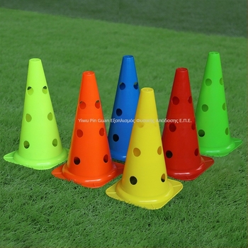 Βοηθήματα προπονησης ποδοσφαίρου - LDPE κάδοι σημάτων με οπές και σχεδίαση σήραγγας