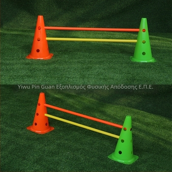 Βοηθήματα προπονησης ποδοσφαίρου - LDPE κάδοι σημάτων με οπές και σχεδίαση σήραγγας