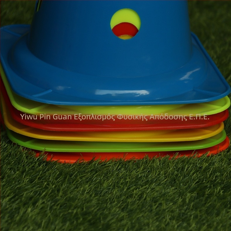 Βοηθήματα προπονησης ποδοσφαίρου - LDPE κάδοι σημάτων με οπές και σχεδίαση σήραγγας