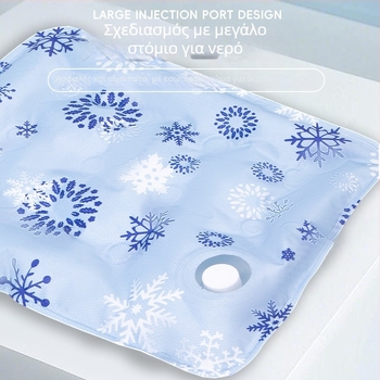 Ψυχόμενη υπόστρωμα για γάτες, υφασμάτινο μαξιλάρι με γέλη πάγου, μαξιλάρι καθίσματος για γάτες, μάρκα Cute to all living beings