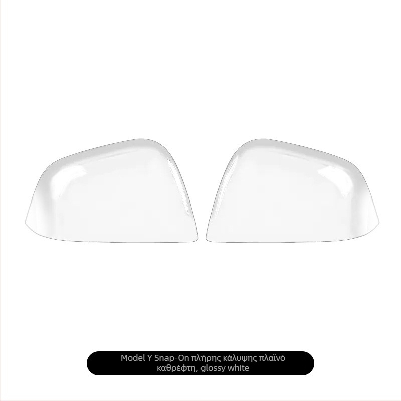 Κάλυμμα καθρέπτη Tesla Model 3/Y — ABS, κάτω κομμάτι του περιβλήματος με κόλλα, πλαίσιο φακού