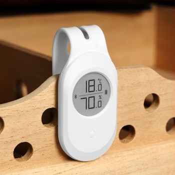 Υγρασιόμετρο πούρων με Bluetooth — Φορητός μετρητής θερμοκρασίας και υγρασίας για εσωτερική χρήση