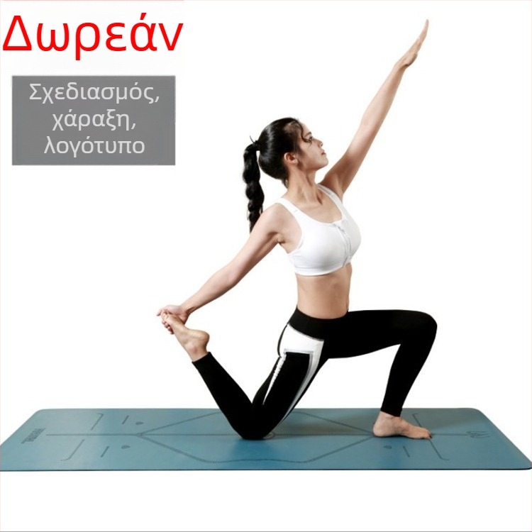 Μάτ γιόγκα από PU υλικό, 5 mm πάχος, βάρος 3500 g, προσαρμοσμένη επεξεργασία