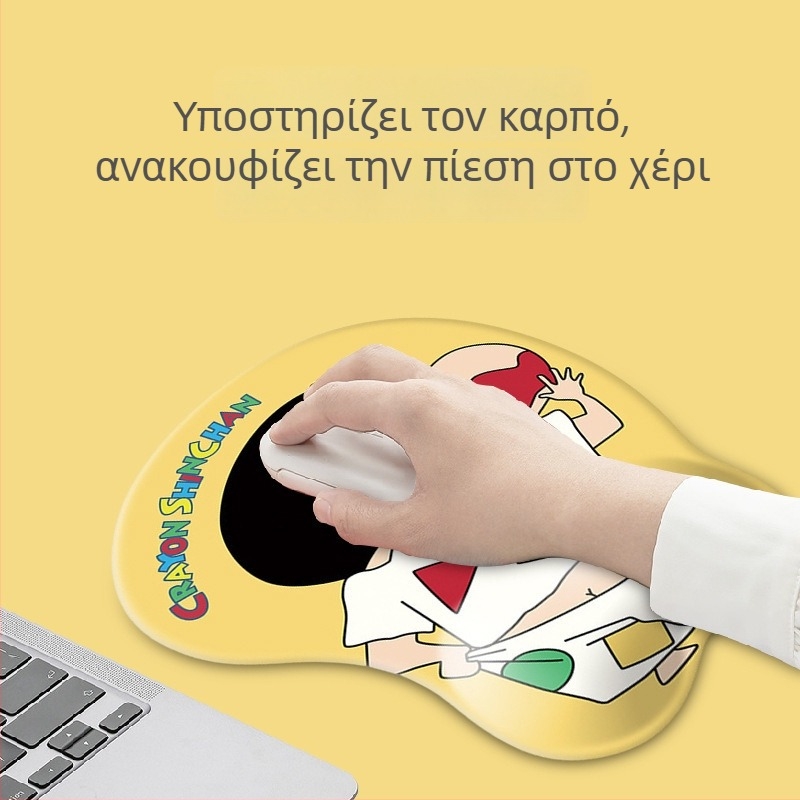 Σιλικόνινο μαξιλαράκι καρπού για ποντίκι — Καρτούν σχέδιο, Εκτύπωση λογότυπου, Διαθέσιμη προσαρμογή