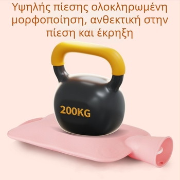 Μπουκάλι ζεστού νερού από PVC υψηλής πυκνότητας, θέρμανση με έγχυση νερού, για χέρια, πόδια και κοιλιά, βάρος 180 g
