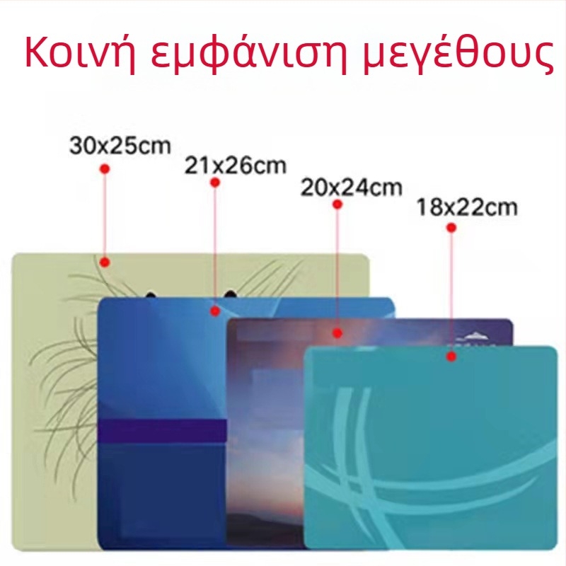 Pad ποντικιού διαφήμισης με εκτύπωση λογότυπου, θερμική μεταφορά, στήριξη καρπού, αντιολισθητικό, κατασκευασμένο από εικόνα