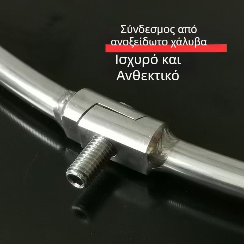 Αναδιπλούμενο δαχτυλίδι κεφαλής δικτύου από ανοξείδωτο χάλυβα, κυκλικό ενσωματωμένο σχέδιο δίπλωσης