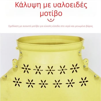 Πλαστικό υφασμένο καλάθι ψαριών με πλωτό ανάποδο δίχτυ για υπαίθριο ψάρεμα