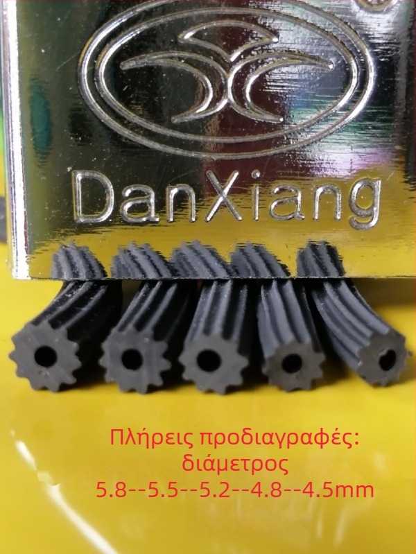 Λωρίδα σφραγίσεως για διχτυωτό παράθυρο κατά των κουνουπιών, κενό καουτσούκ, 4–6 mm, με κύλινδρο πίεσης