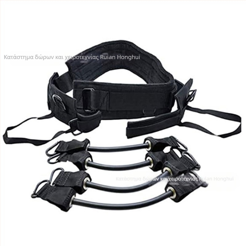 Σετ εκγύμνασης ποδιών luting με ελαστικό σκοινί και ιμάντα αντίστασης για βαθιά καθίσματα και δυναμική κίνηση