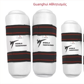 Σετ προστατευτικού εξοπλισμού Taekwondo: προστατευτικά για πόδια, χέρια και καβάλο, υλικό σπογγώδες, μάρκα Brilliant Sports, συσκευασία 50