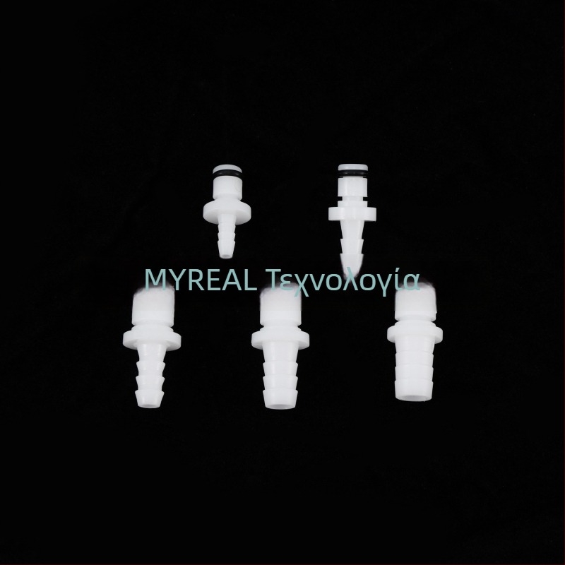 MJ CPC τύπου γρήγορου συνδετήρα με βαλβίδα ελέγχου, πλαστικό POM, EPDM δακτύλιος στεγανοποίησης, για συσκευές ομορφιάς