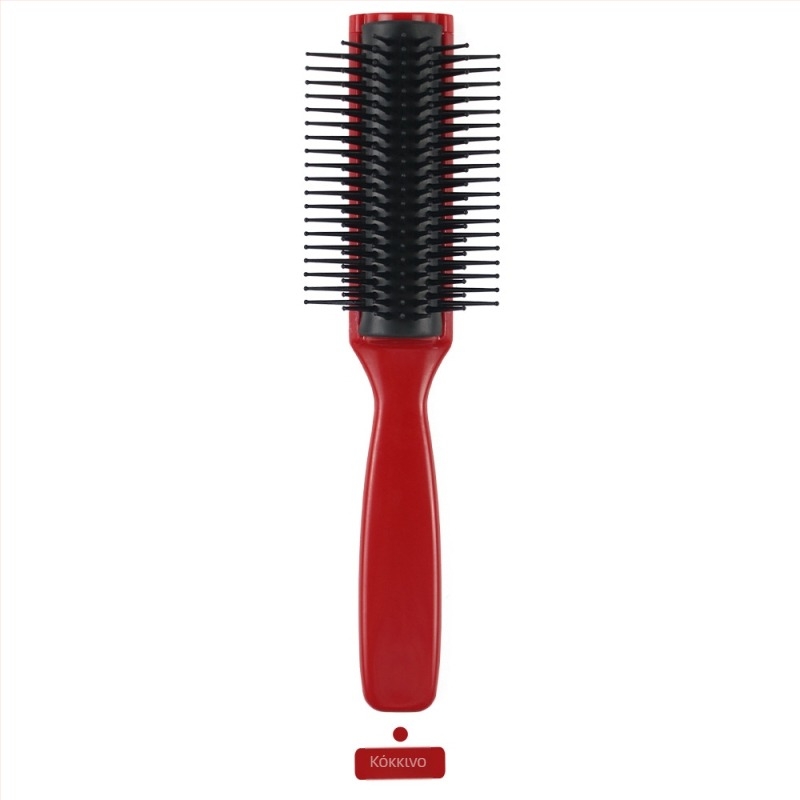 Χτένα μαλλιών για μπούκλες, εννέα σειρές, ABS πλαστικό, αντιστατική, μασάζ