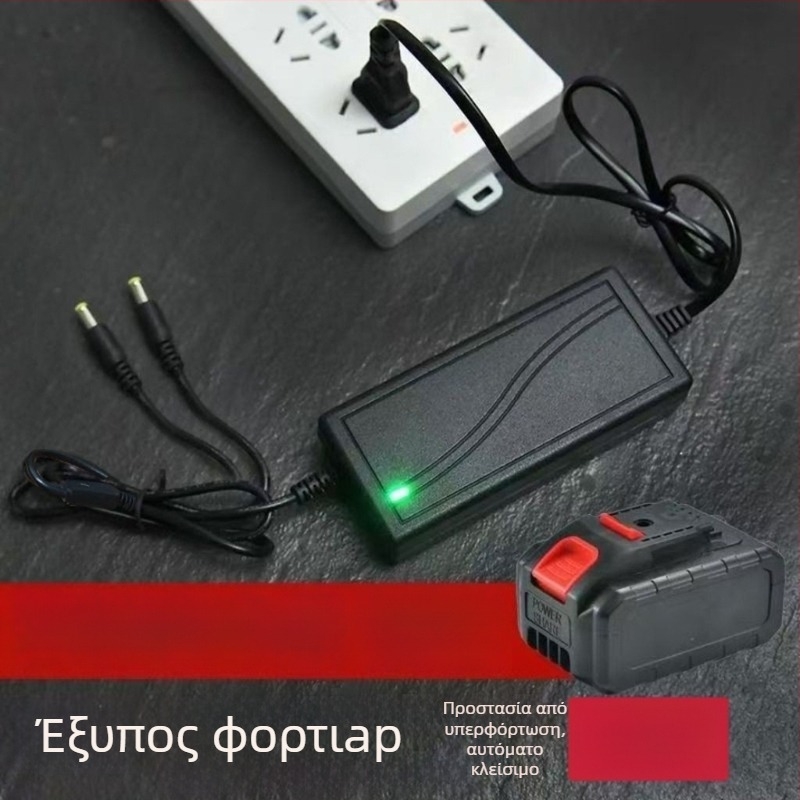 Φορτιστής μπαταρίας λιθίου 21V 2A, DC έξοδος 21V 2A, καθολική είσοδος AC 100-240V