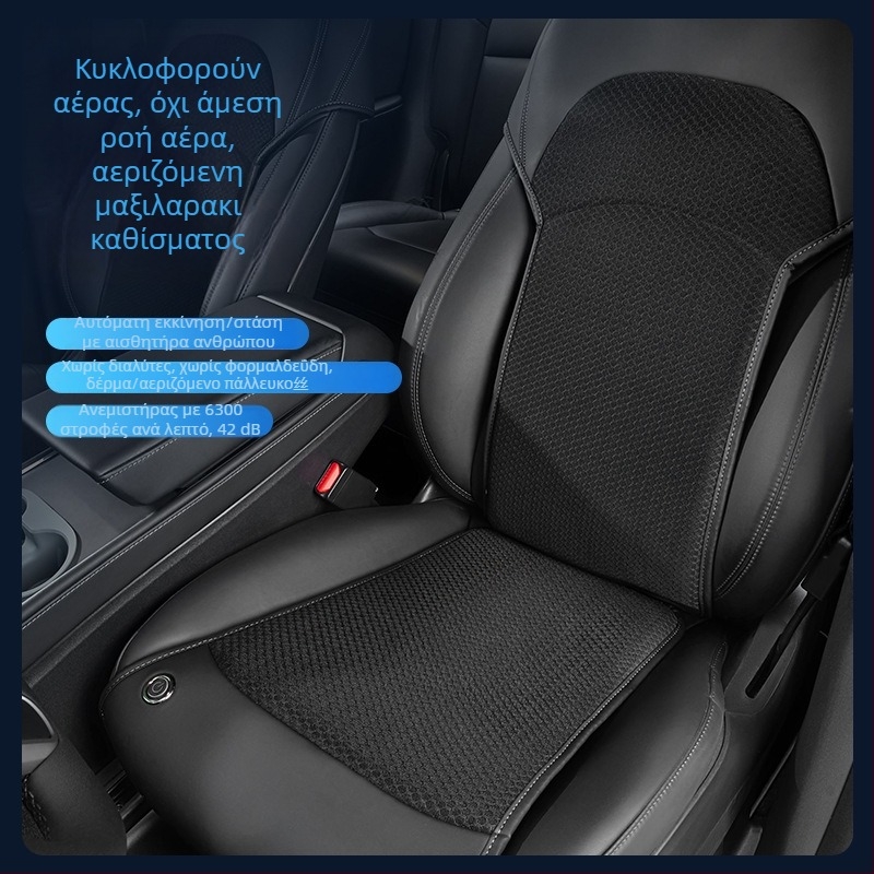 Αεριζόμενη μαξιλαροθήκη καθίσματος για Tesla Model 3/Y, Ice Silk επιφάνεια, μάρκα Tanada