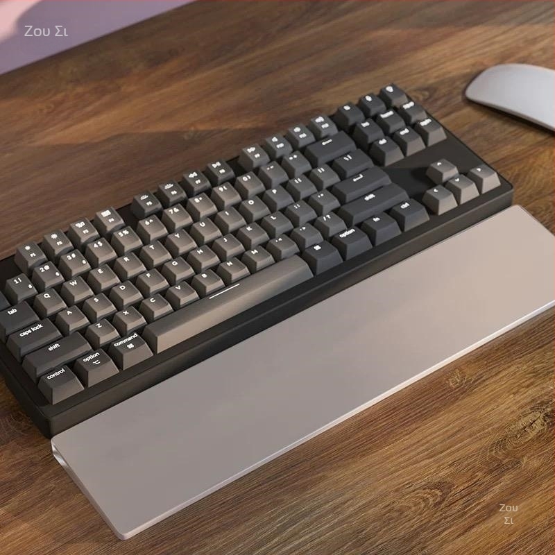 Μηχανικό μαξιλάρι καρπού για πληκτρολόγιο, διαφανές ακρυλικό, ματ φινίρισμα, πάχος 20 mm