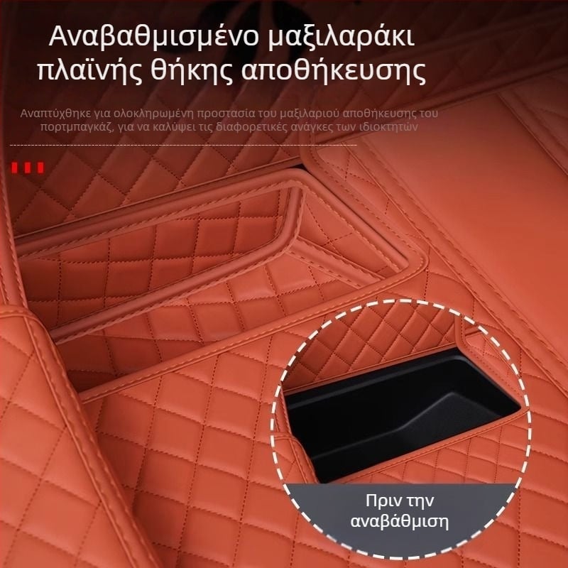 Κάλυμμα πορτ-μπαγκάζ πίσω για Changan Deep Blue S05 με περιμετρική διακόσμηση εσωτερικού