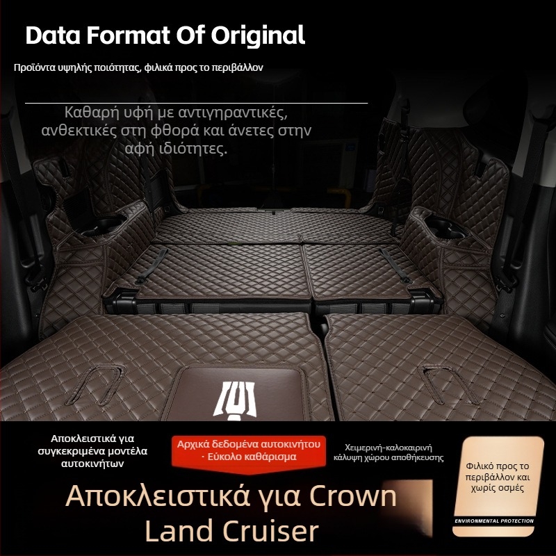 Toyota Crown Land Cruiser πλήρης κάλυψη πορτμπαγκάζ για μοντέλα 2021–2024, SUV με 5/7 θέσεις – αξεσουάρ τροποποίησης