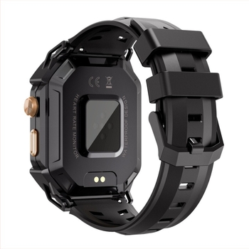 Himacom Έξυπνο ρολόι, συμβατό με Android, κλήσεις Bluetooth, οθόνη TFT, μαγνητική φόρτιση, μη αδιάβροχο