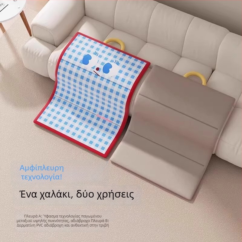 Δροσιστικό πατάκι για σκύλους και γάτες, καλοκαιρινό μαξιλάρι ύπνου, διαπνέον αδιάβροχο κλουβί κατοικίδιων