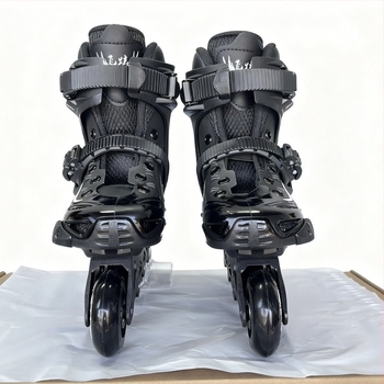 Ρόλερ πάτίνια ενηλίκων - unisex inline με PVC επάνω μέρος, PU ρόδες, μονοσειρά σχεδίαση, σόλα από τένοντα βοείου