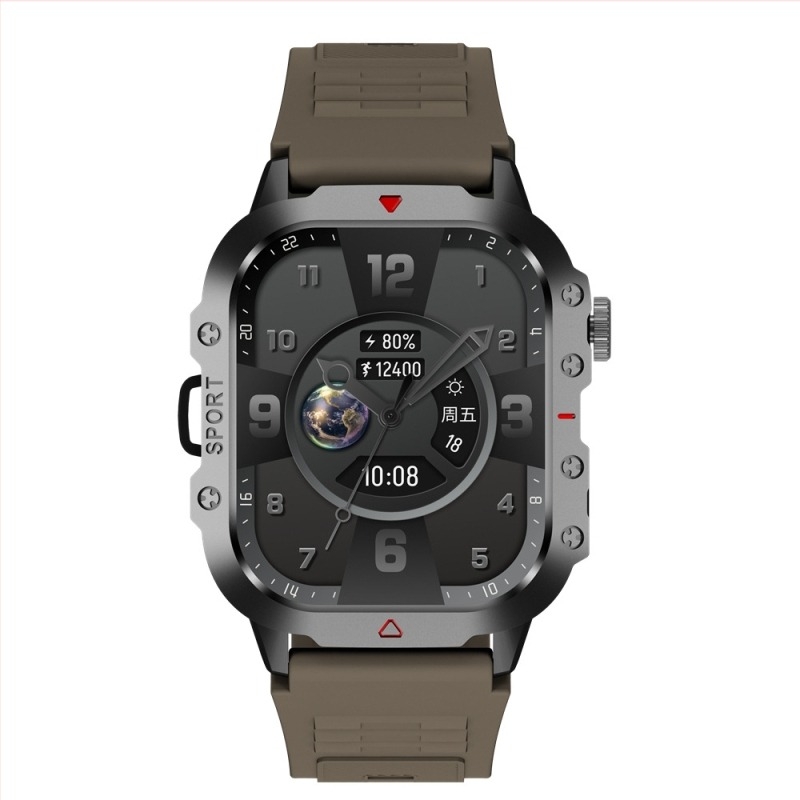 Himacom H11 Smartwatch με φακό, Bluetooth κλήσεις, παρακολούθηση καρδιακού ρυθμού και ύπνου, μέτρηση βημάτων, Android συμβατό