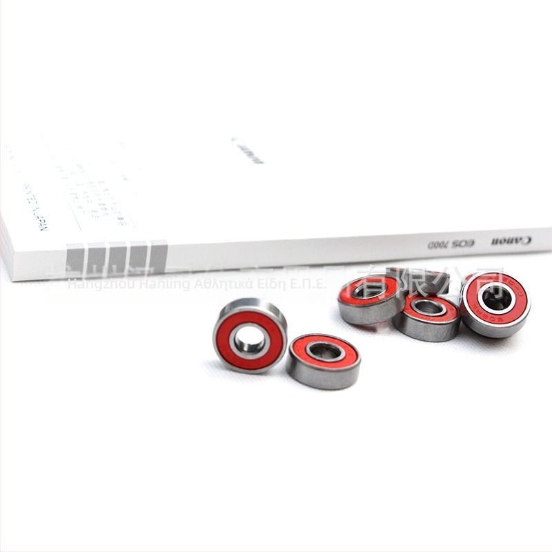 Fiberskate ρουλεμάν για skateboard, χάλυβας από άνθρακα, ABEC-9, συμβατά με skateboard και roller skates