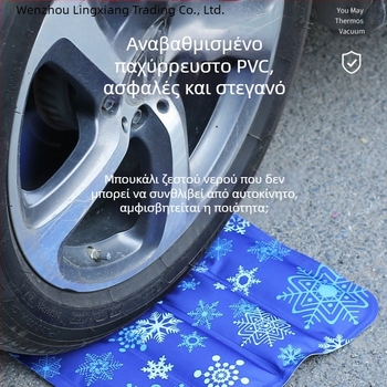 Μαξιλάρι ψύξης για κατοικίδια (σκύλους και γάτες), θερινό μαξιλάρι ύπνου, ανθεκτικό στα δαγκώματα