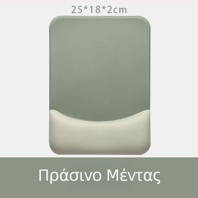 Τετράγωνη λαστιχένια βάση καρπού για ποντίκι, αντιολισθητική, μικρή επιφάνεια γραφείου με εκτύπωση λογότυπου, OEM παραμετροποίηση