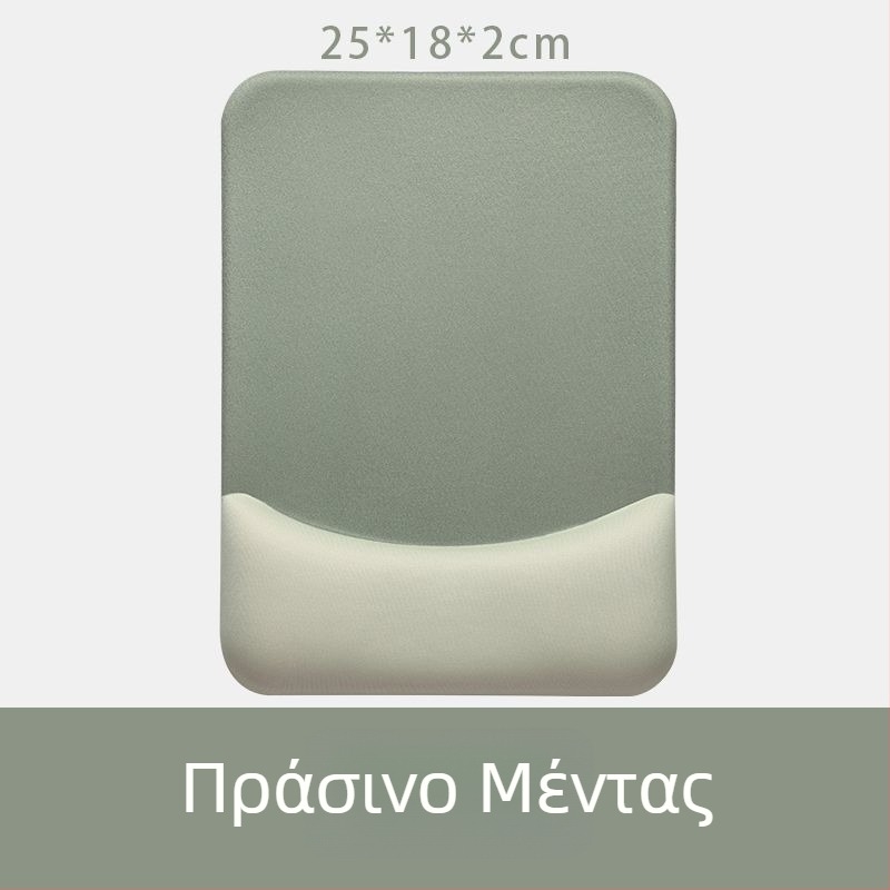 Τετράγωνη λαστιχένια βάση καρπού για ποντίκι, αντιολισθητική, μικρή επιφάνεια γραφείου με εκτύπωση λογότυπου, OEM παραμετροποίηση