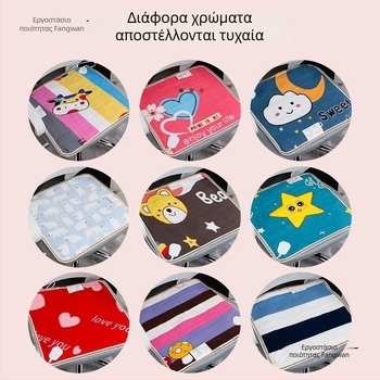 Θερμαινόμενο μαξιλαράκι καθίσματος γραφείου, επάνω υλικό γούνινο φλίς κουνελιού, USB τροφοδοσία, σχέδιο θέρμανσης πάτου
