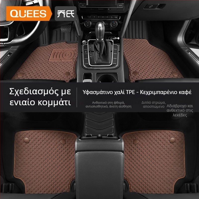 Μαξιλαράκια δαπέδου αυτοκινήτου από TPE, εκτύπωση λογότυπου, μάρκα Joe's, για ειδικό αυτοκίνητο, χωρίς παραμετροποίηση