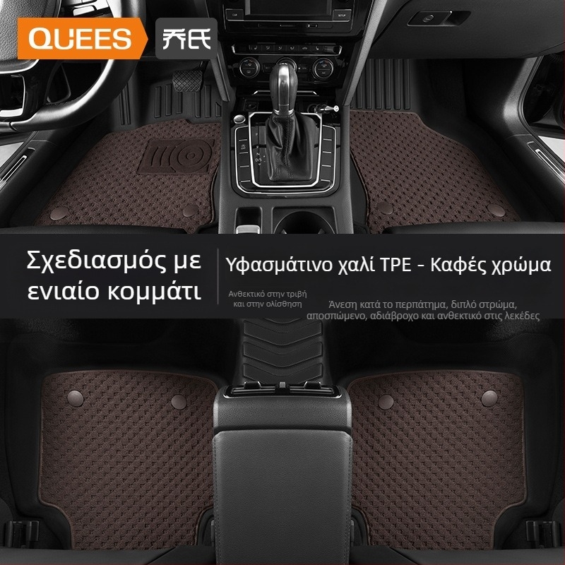 Μαξιλαράκια δαπέδου αυτοκινήτου από TPE, εκτύπωση λογότυπου, μάρκα Joe's, για ειδικό αυτοκίνητο, χωρίς παραμετροποίηση