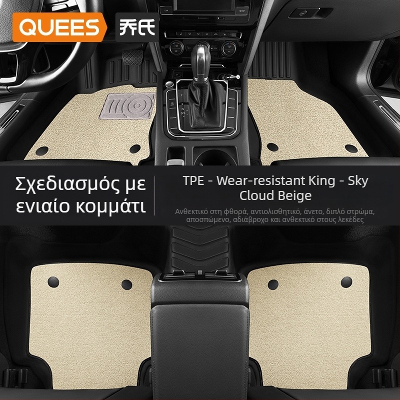 Μαξιλαράκια δαπέδου αυτοκινήτου από TPE, εκτύπωση λογότυπου, μάρκα Joe's, για ειδικό αυτοκίνητο, χωρίς παραμετροποίηση