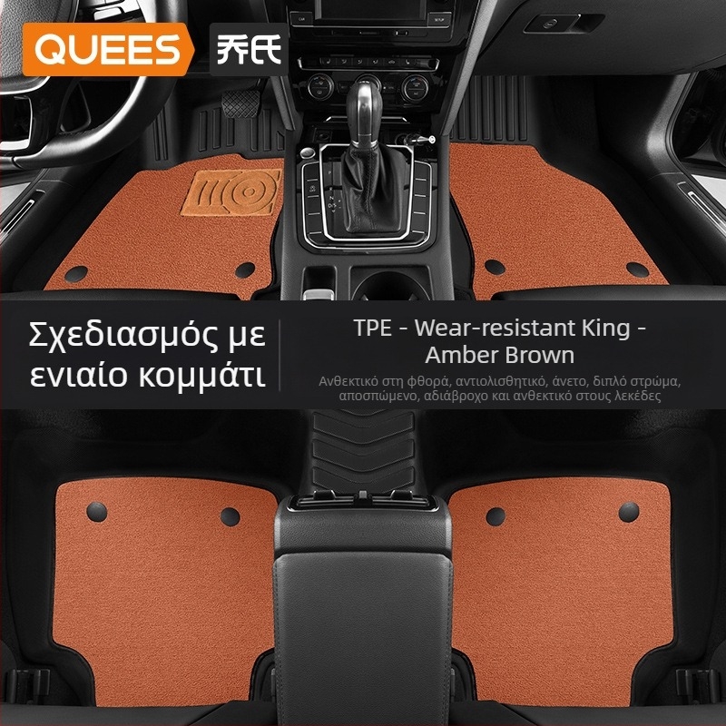 Μαξιλαράκια δαπέδου αυτοκινήτου από TPE, εκτύπωση λογότυπου, μάρκα Joe's, για ειδικό αυτοκίνητο, χωρίς παραμετροποίηση