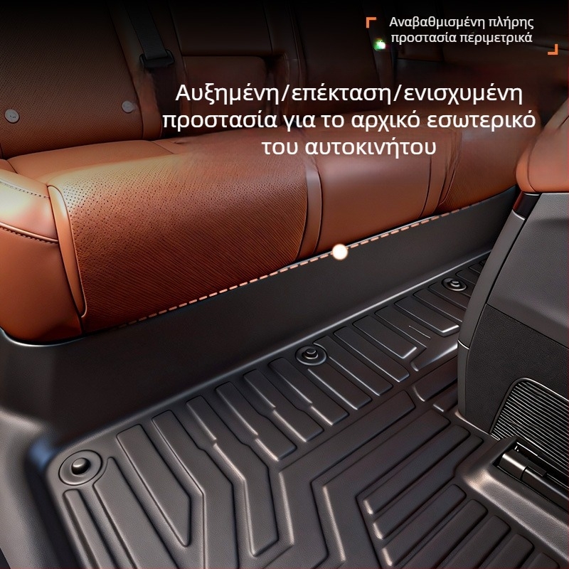 TPE πατάκια δαπέδου για Li Auto i6 2025, ειδικά για το όχημα, προσαρμοσμένη επεξεργασία, δυνατότητα εκτύπωσης λογοτύπου