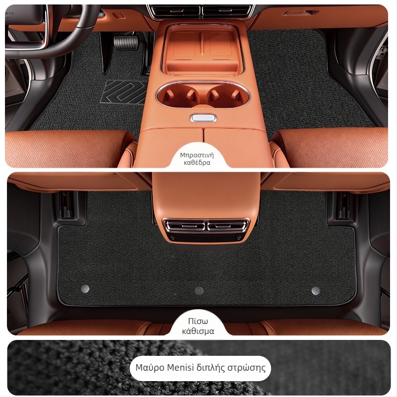 TPE πατάκια δαπέδου για Li Auto i6 2025, ειδικά για το όχημα, προσαρμοσμένη επεξεργασία, δυνατότητα εκτύπωσης λογοτύπου