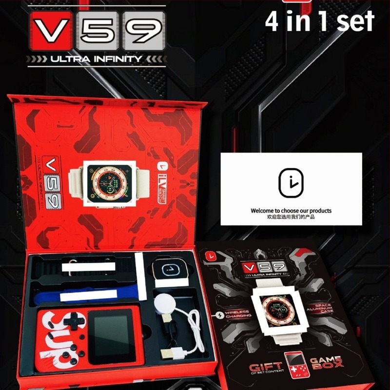 Έξυπνο ρολόι με κονσόλα παιχνιδιών, Bluetooth κλήσεις, βηματομέτρηση, παρακολούθηση παλμού και οξυγόνου αίματος, παρακολούθηση ύπνου