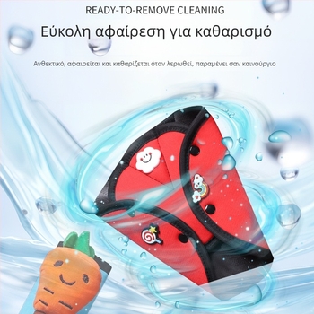 Καρτούν προστατευτικό κάλυμμα ζώνης ώμου αυτοκινήτου για παιδιά – Θήκη ρύθμισης ζώνης, Τύπος: Καρτούν, Προέλευση: Χεμπέι, Μάρκα: Other