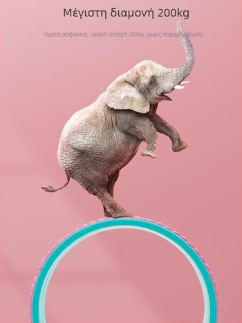 Τροχός Γιόγκα με Ανοικτή Πλάτη για Κάμψεις της Ράχης – Εξοπλισμός Γιόγκα για Αρχάριους, Υλικό PP, Μάρκα Shaking of the Ground