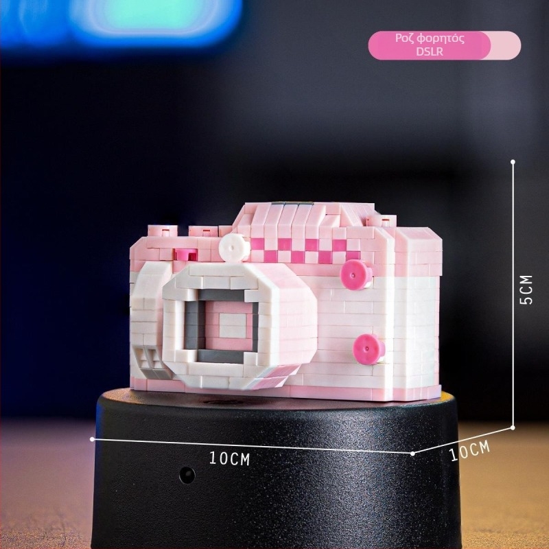 LEGO-compatible σετ δομικών μπλοκ με ρετρό οικιακές συσκευές, ABS πλαστικό, 400–800 τεμάχια, 2 κιλά, για ηλικίες 7–14 ετών