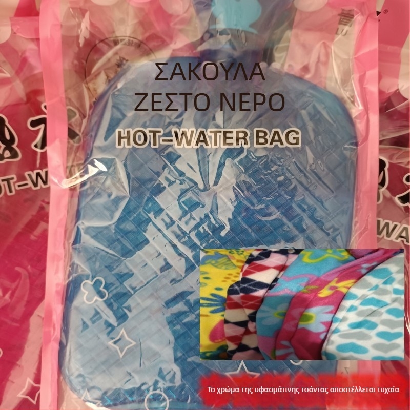Μπουκάλι ζεστού νερού, γεμισμένο με νερό, παχύτερο και ανθεκτικό στην έκρηξη, για θέρμανση της κοιλιάς. Κατάλληλο για ώμους, μέση και κοιλιά.