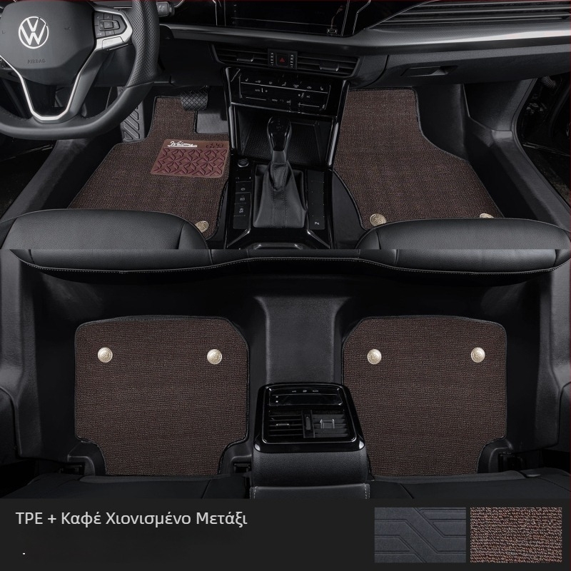 Passat 2025 σετ πατωμάτων με προφύλαξη ορίου, ειδικά για πενταθέσιο εσωτερικό, με εκτύπωση λογότυπου, κωδικός 6823H886815Z14