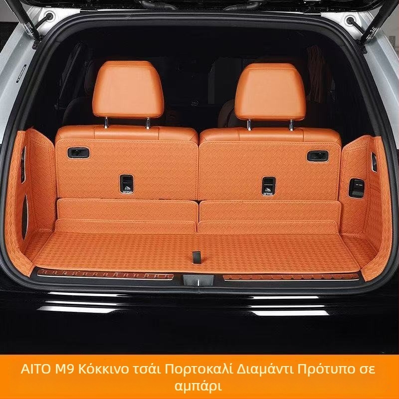 Δερμάτινο κάλυμμα πορτ-παγκάζ Wenjie M9 με πλήρη κάλυψη