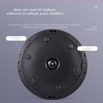 Μπάλα γιόγκα από PVC, 6 κιλά, φουσκώνεται, δυνατότητα προσαρμογής, κατάλληλη για εξοπλισμό γυμναστικής και μασάζ υγείας