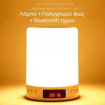 Ηχείος Bluetooth κομοδίνου με LED οθόνη και ξυπνητήρι, 5W ισχύς, Bluetooth 5.0, ενσωματωμένη μπαταρία 800–1000 mAh